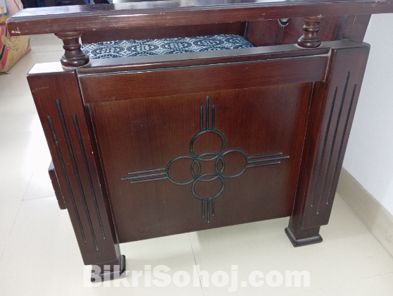 2+2+1 synthetic wooden sofa set